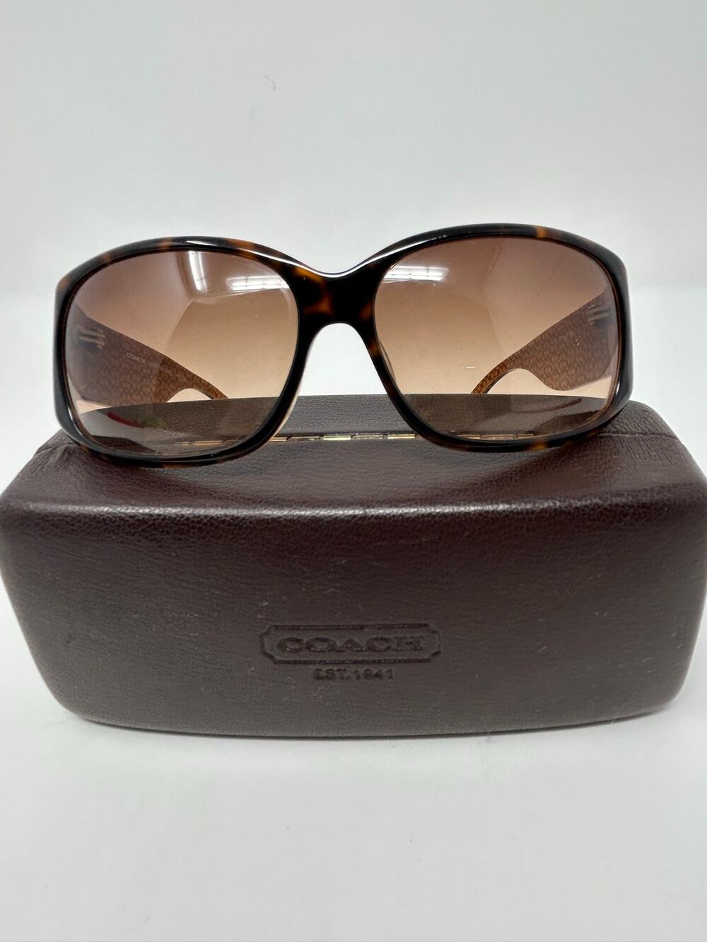 Coach Madeline Sunglasses S498 Tortoise